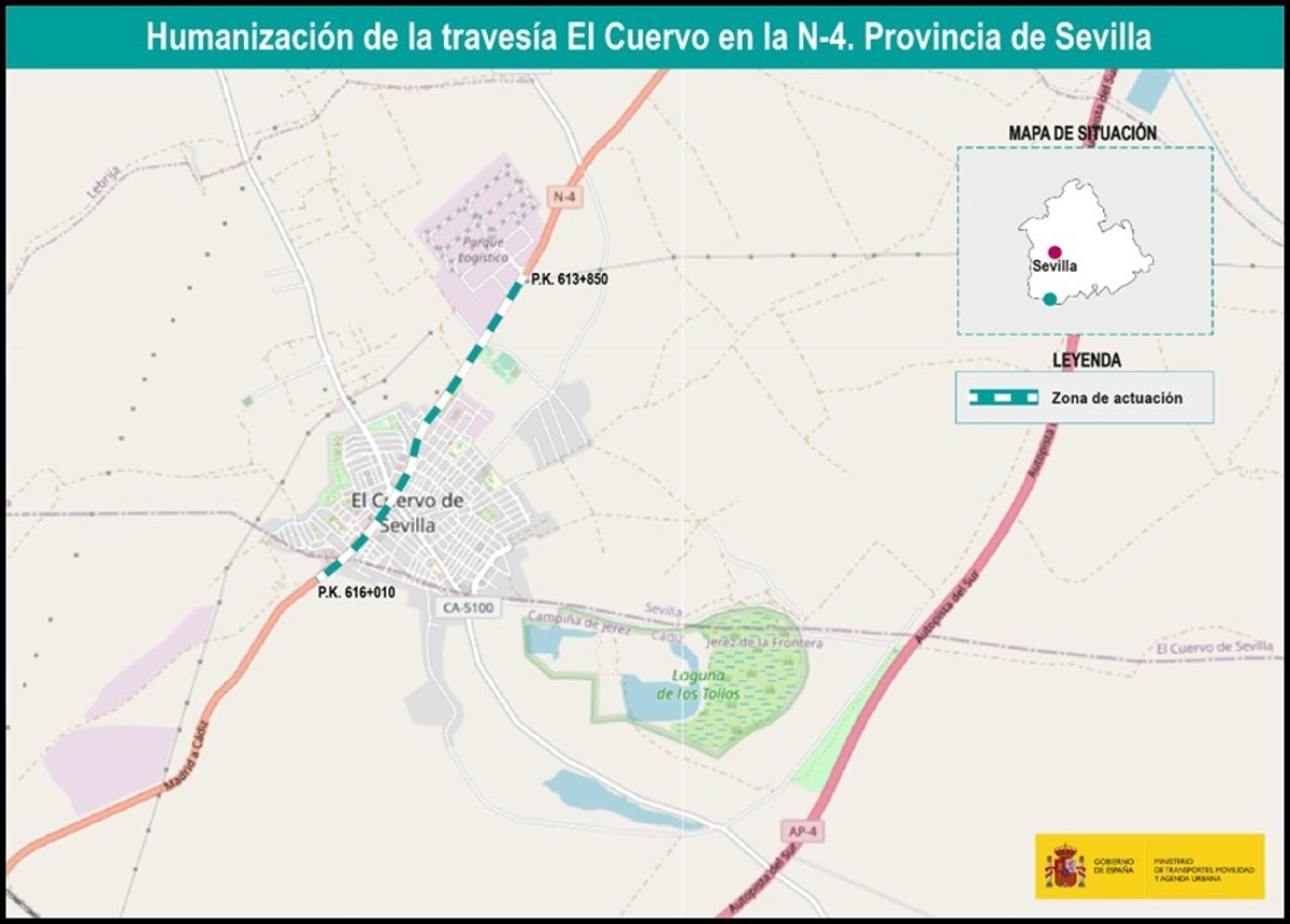 Vista de El Cuervo de Sevilla